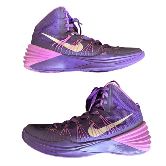 dark purple sneakers